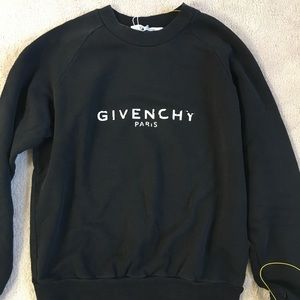 Givenchy logo cotton jersey sweater